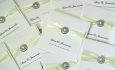 Becky Driscoll - Agnes invitations in ivory